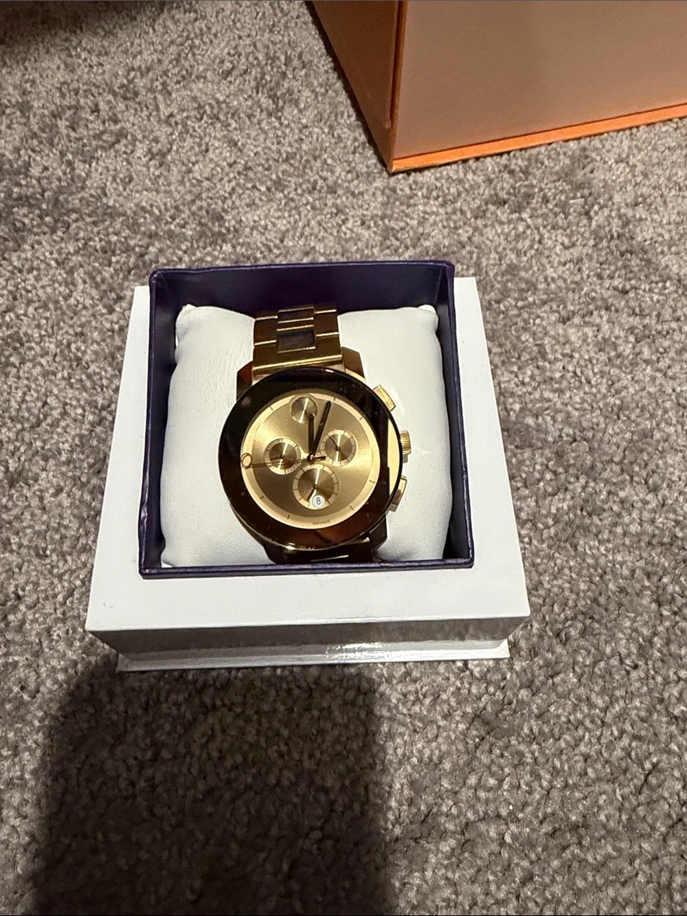 Men's Movado Gold-Tone Watch